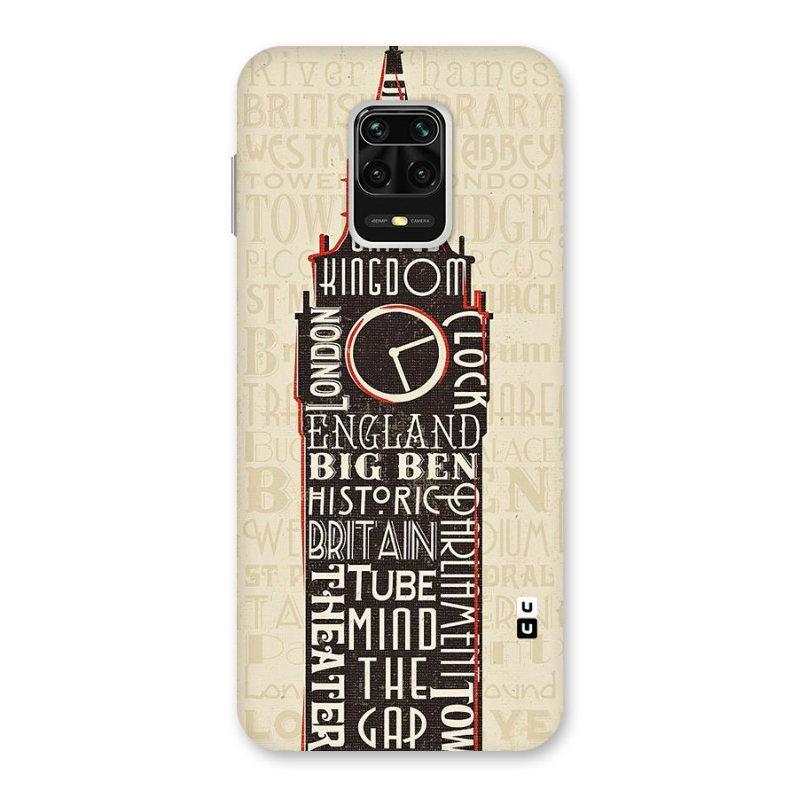 Cap City Design Back Case for Redmi Note 9 Pro