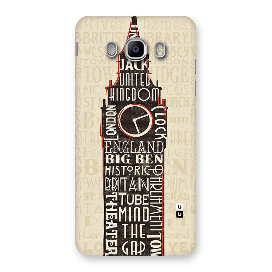Cap City Design Back Case for Samsung Galaxy J5 2016