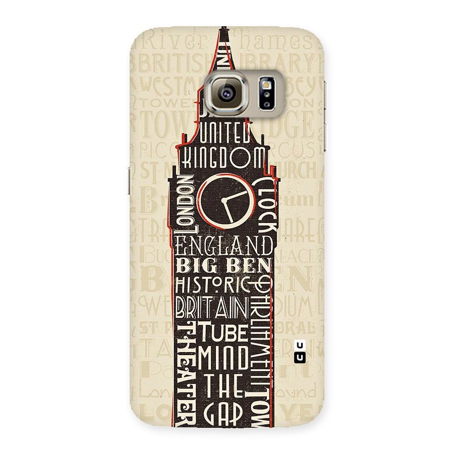 Cap City Design Back Case for Samsung Galaxy S6 Edge