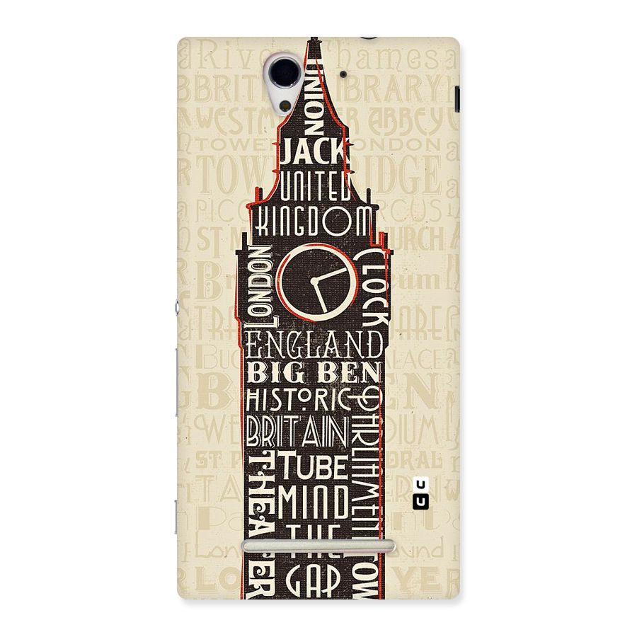 Cap City Design Back Case for Sony Xperia C3