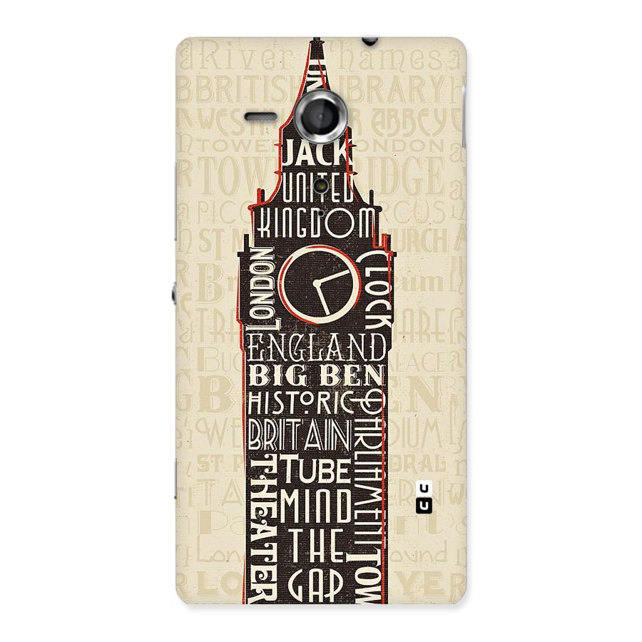 Cap City Design Back Case for Sony Xperia SP