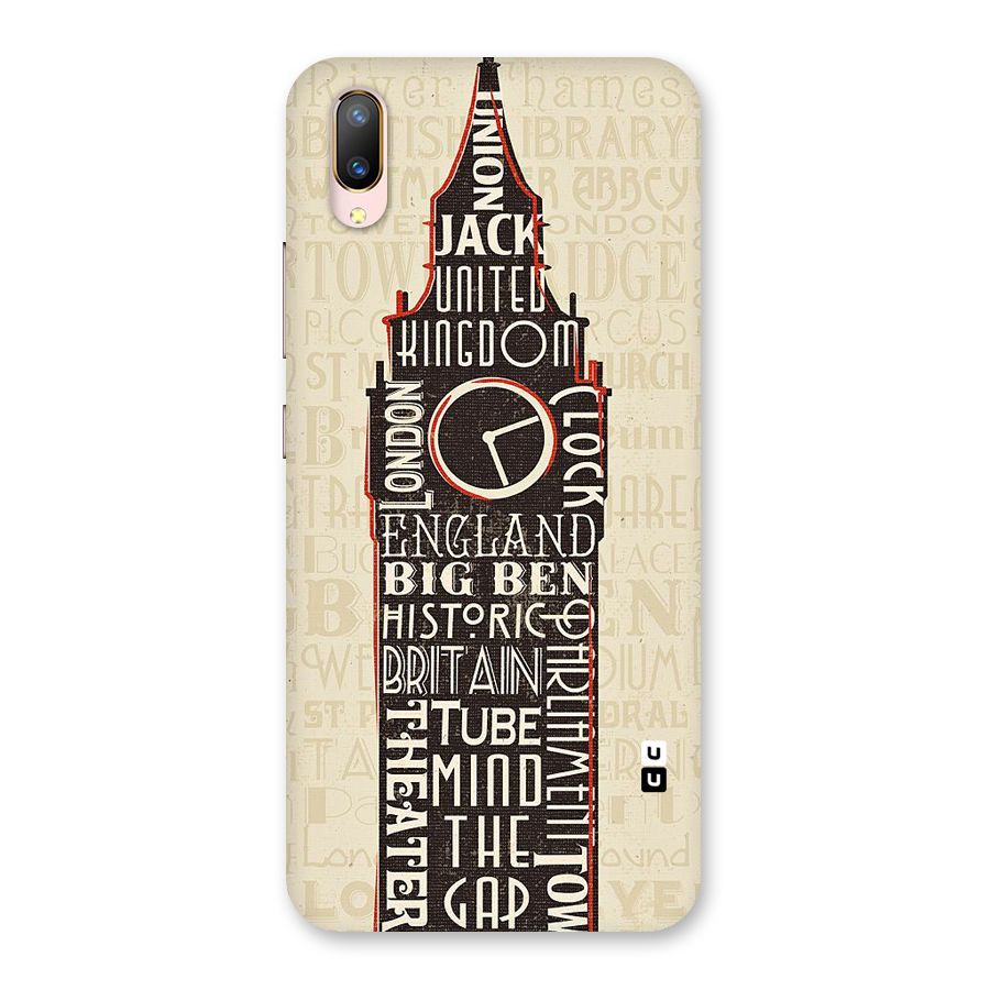 Cap City Design Back Case for Vivo V11 Pro