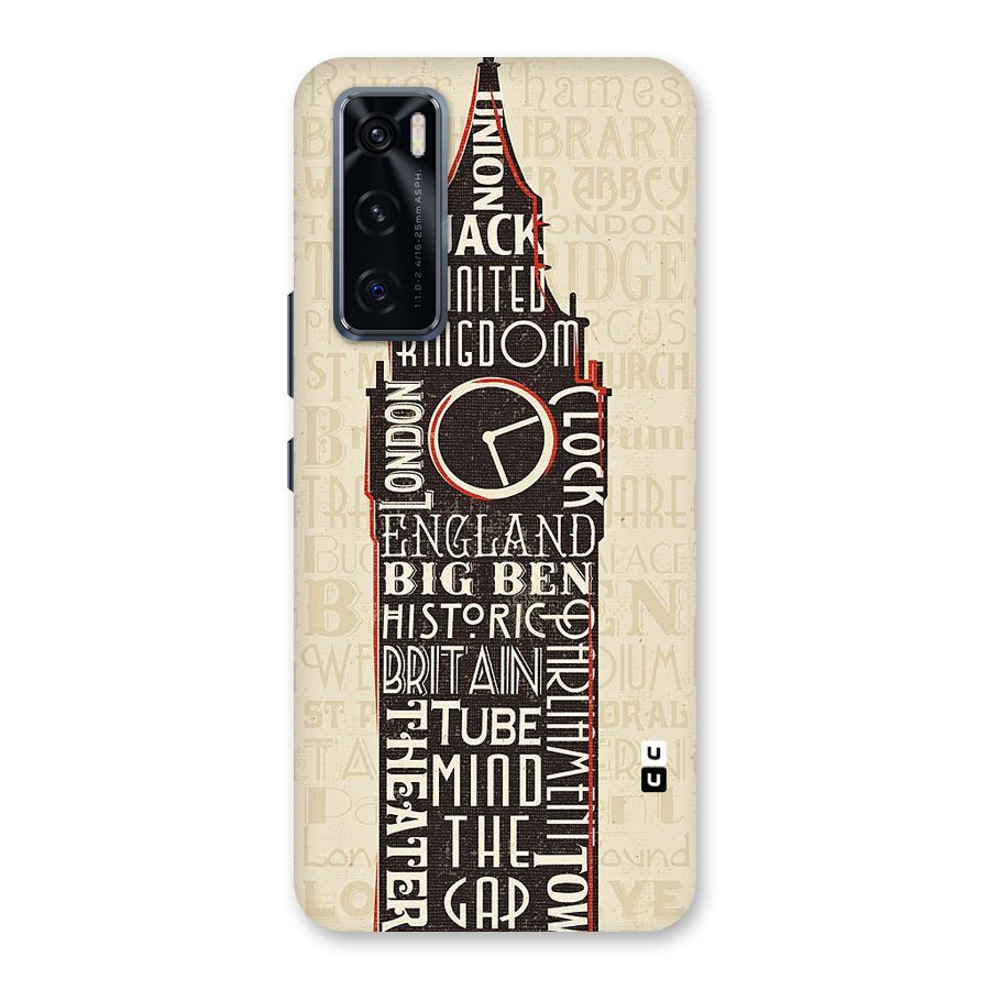 Cap City Design Back Case for Vivo V20 SE