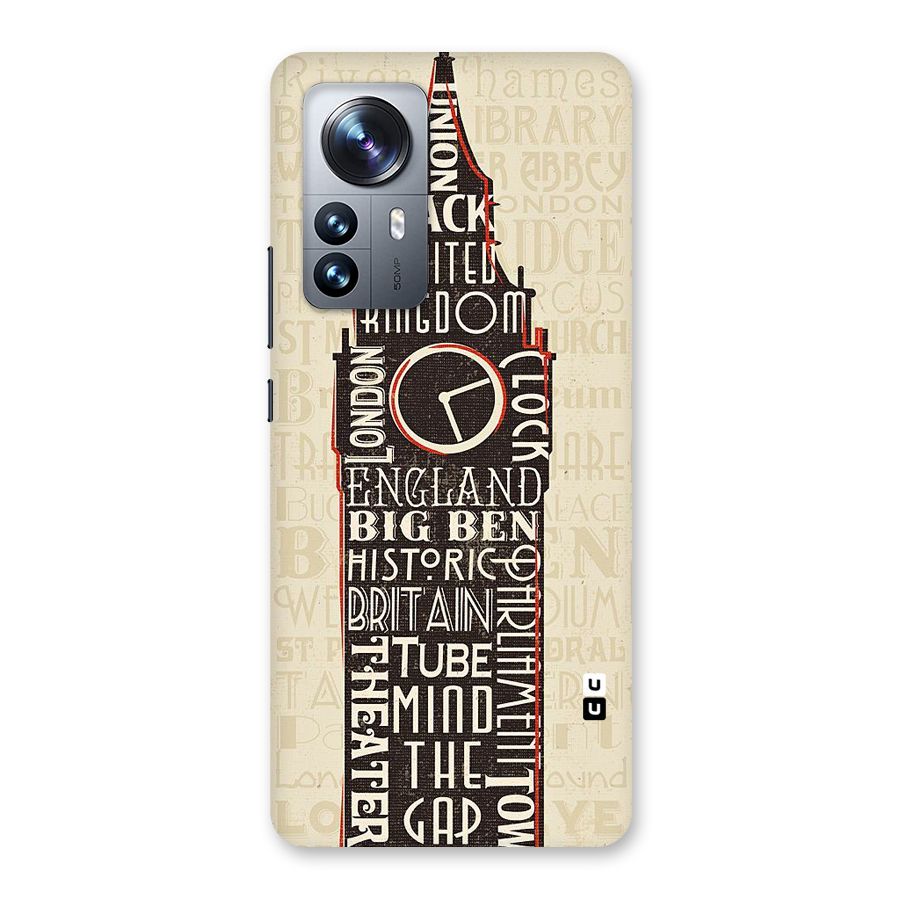 Cap City Design Back Case for Xiaomi 12 Pro