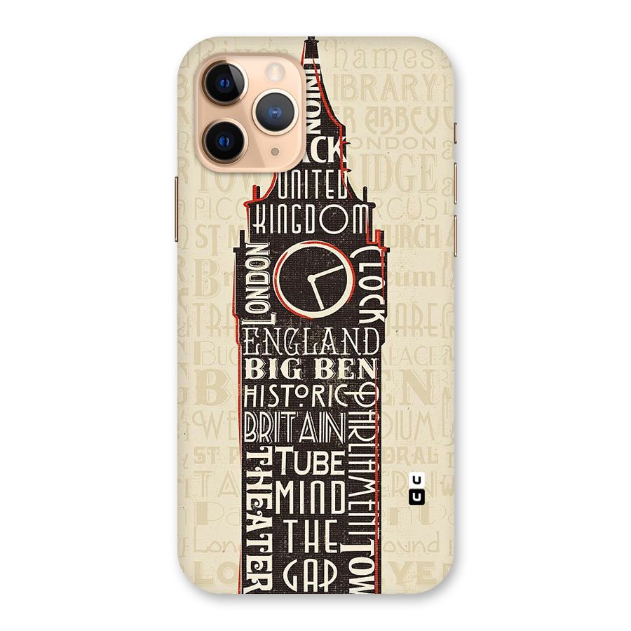 Cap City Design Back Case for iPhone 11 Pro