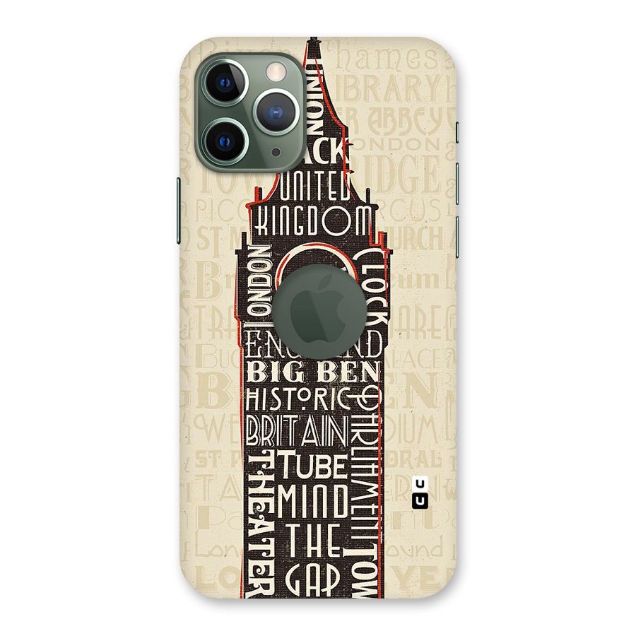 Cap City Design Back Case for iPhone 11 Pro Logo  Cut