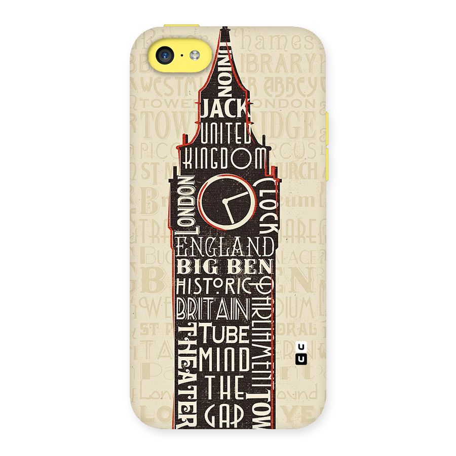 Cap City Design Back Case for iPhone 5C