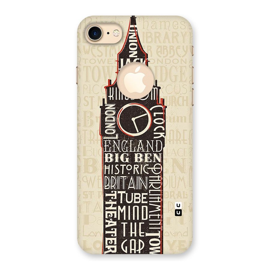Cap City Design Back Case for iPhone 7 Logo Cut