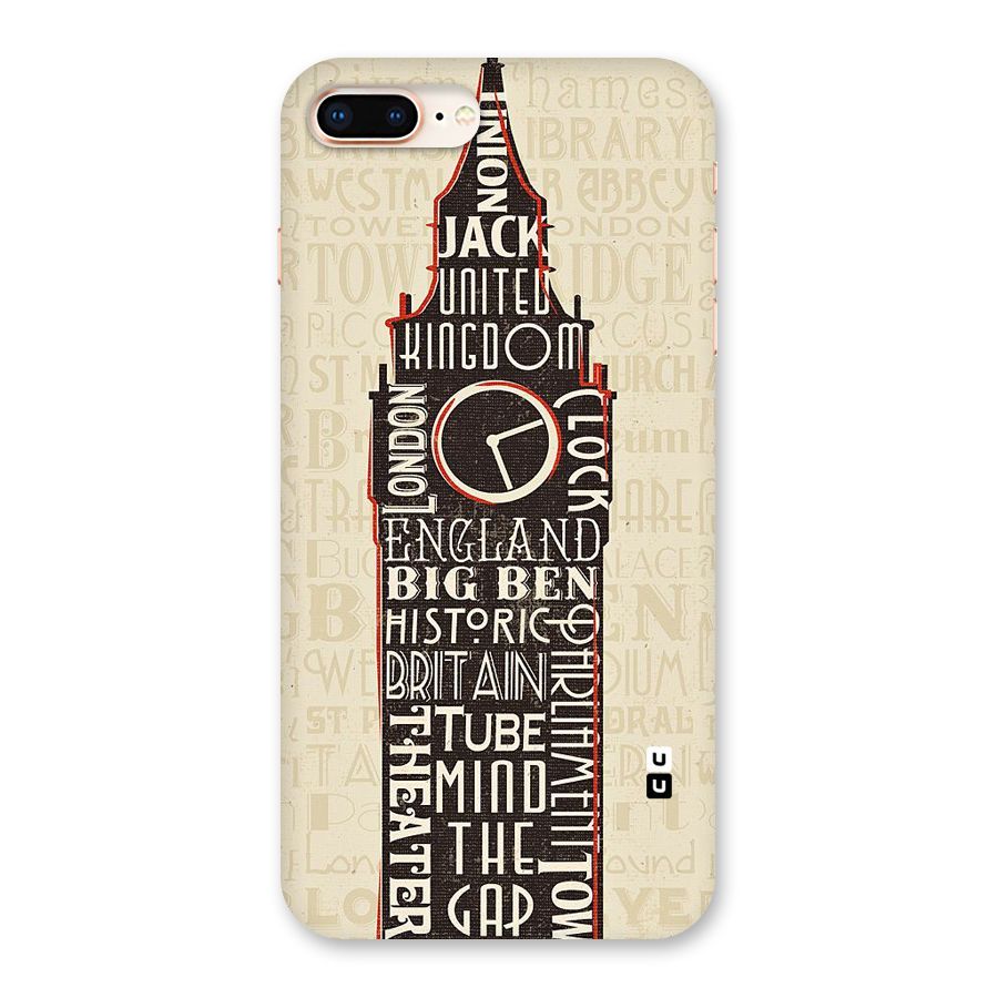 Cap City Design Back Case for iPhone 8 Plus