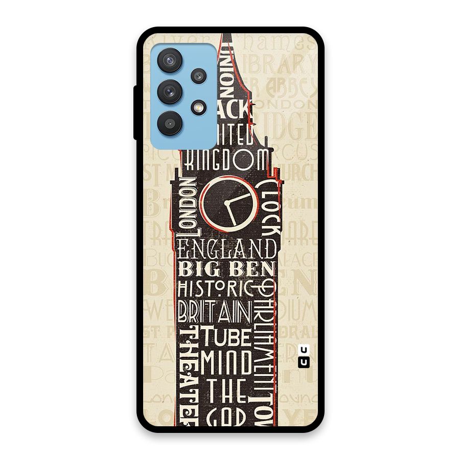 Cap City Design Glass Back Case for Galaxy M32 5G