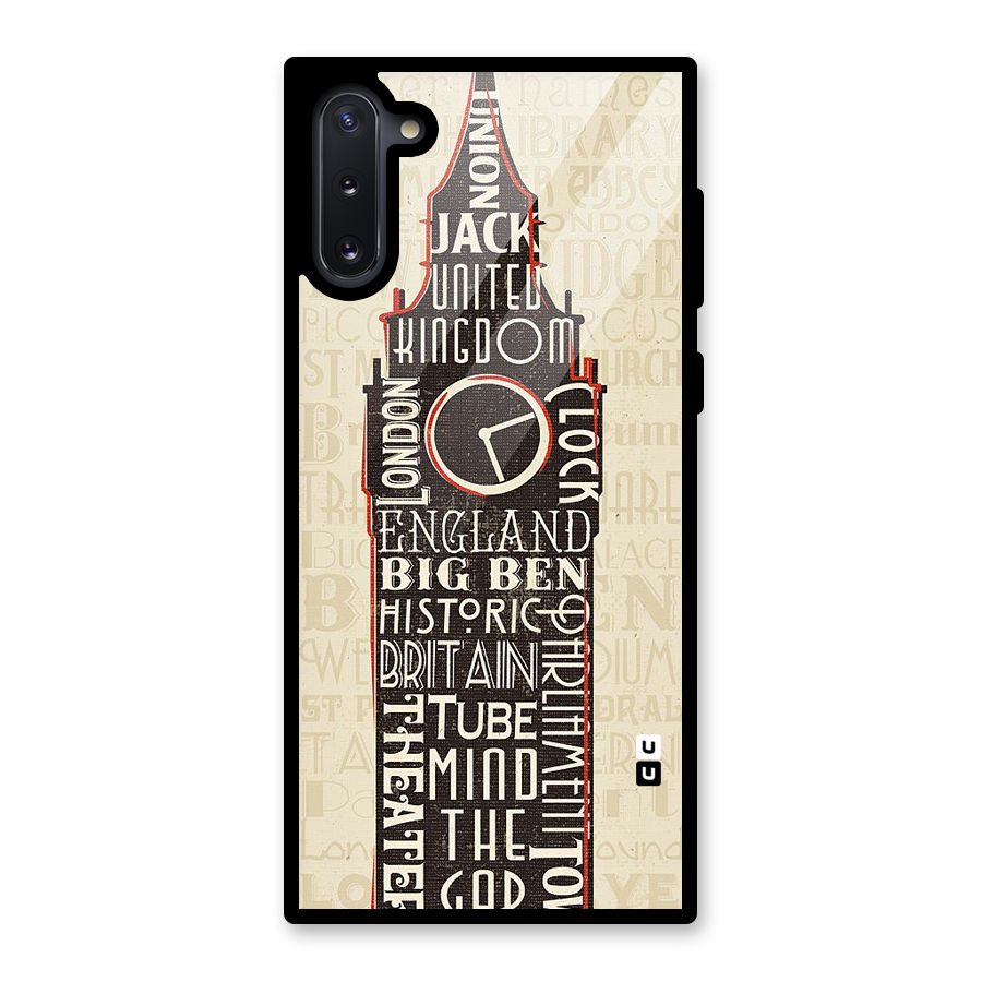 Cap City Design Glass Back Case for Galaxy Note 10