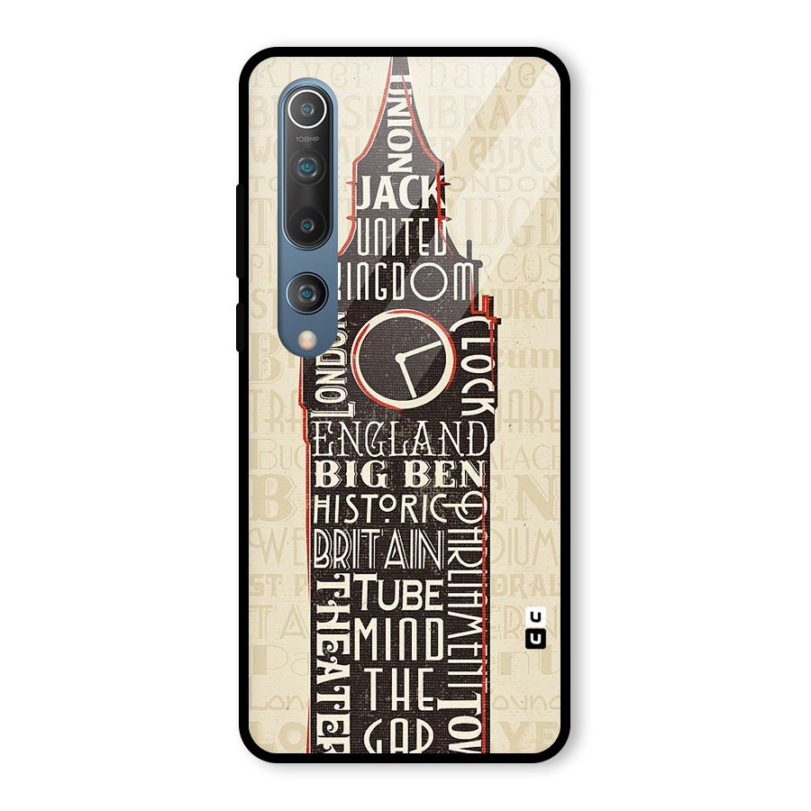 Cap City Design Glass Back Case for Mi 10