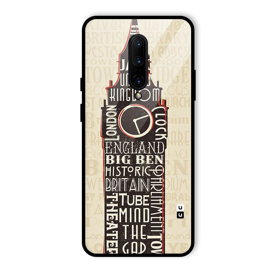 Cap City Design Glass Back Case for OnePlus 7 Pro