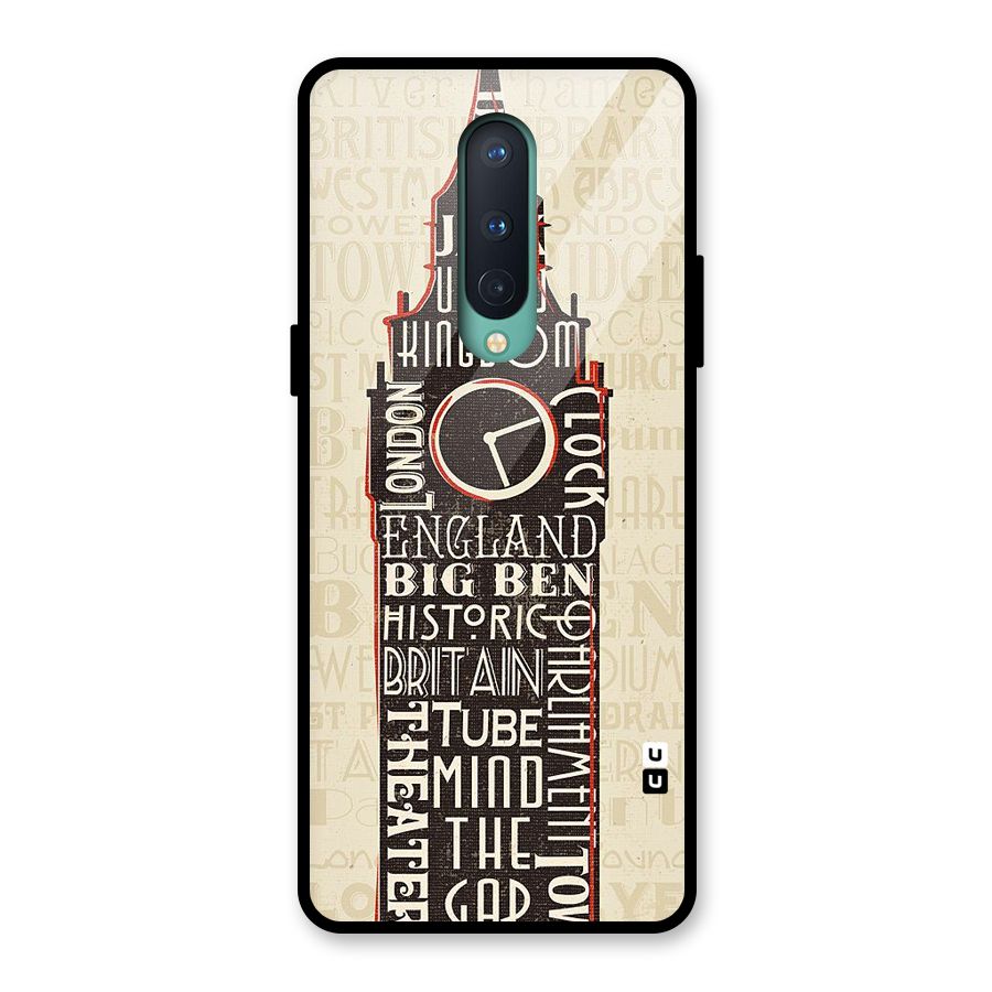 Cap City Design Glass Back Case for OnePlus 8
