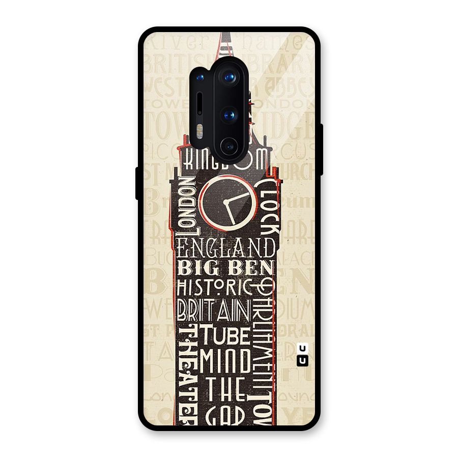 Cap City Design Glass Back Case for OnePlus 8 Pro