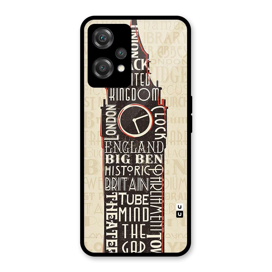 Cap City Design Glass Back Case for OnePlus Nord CE 2 Lite 5G