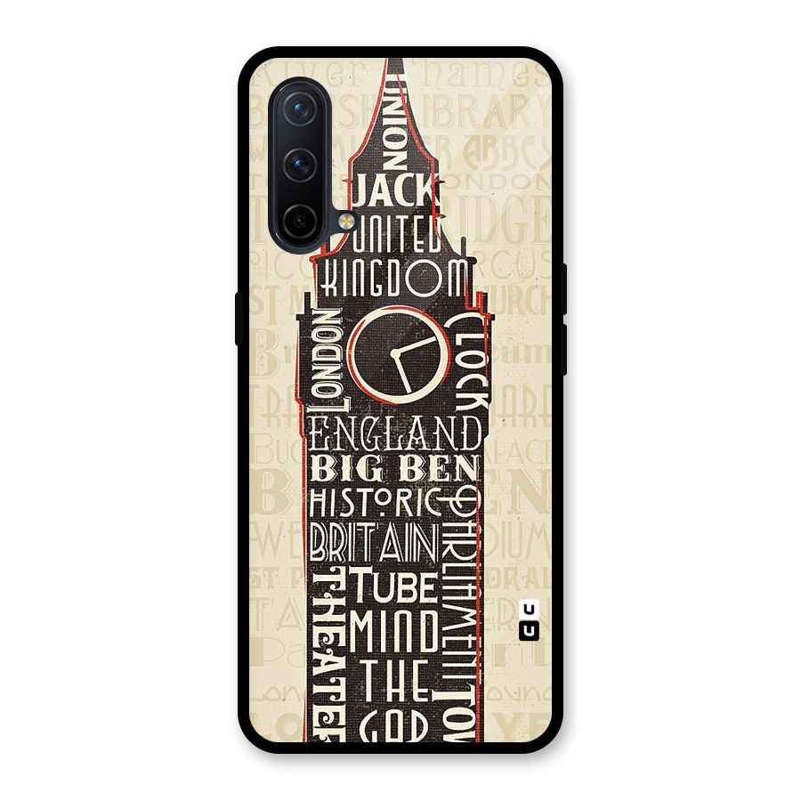 Cap City Design Glass Back Case for OnePlus Nord CE 5G