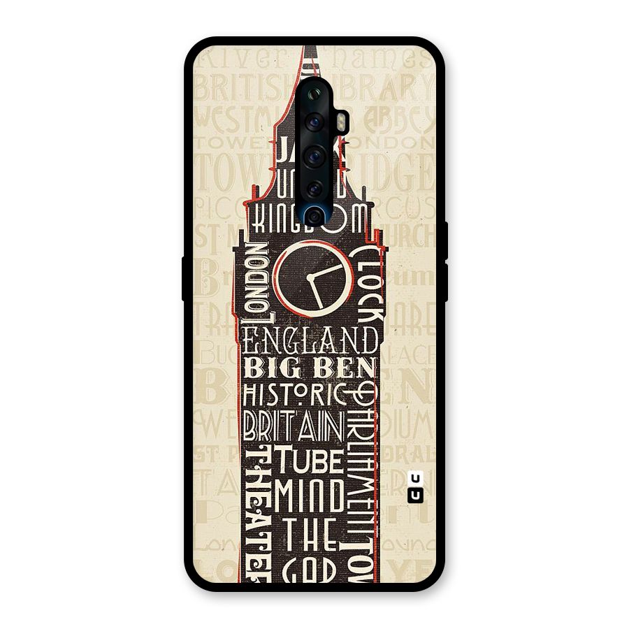 Cap City Design Glass Back Case for Oppo Reno2 Z