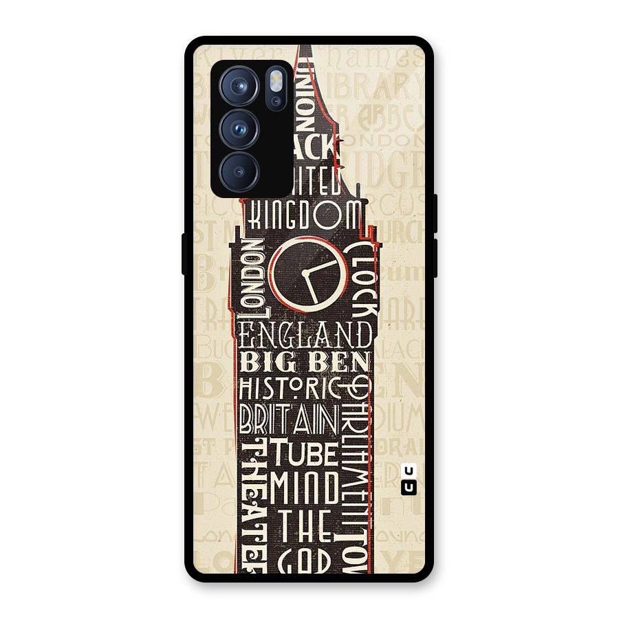 Cap City Design Glass Back Case for Oppo Reno6 Pro 5G