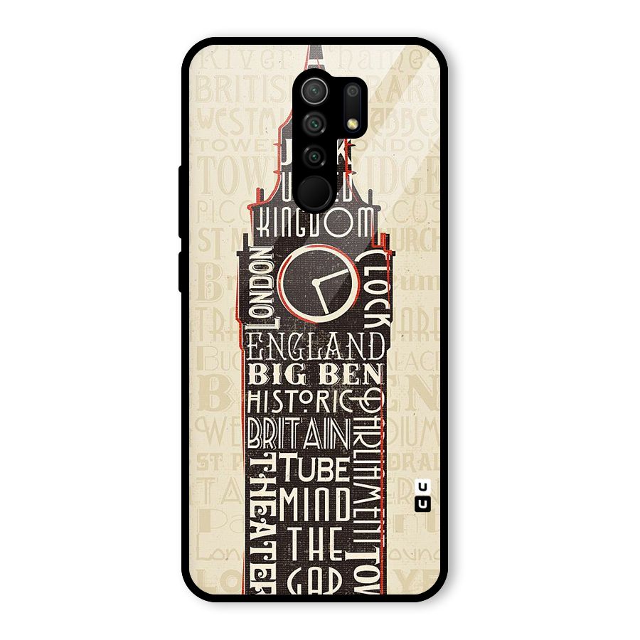Cap City Design Glass Back Case for Poco M2