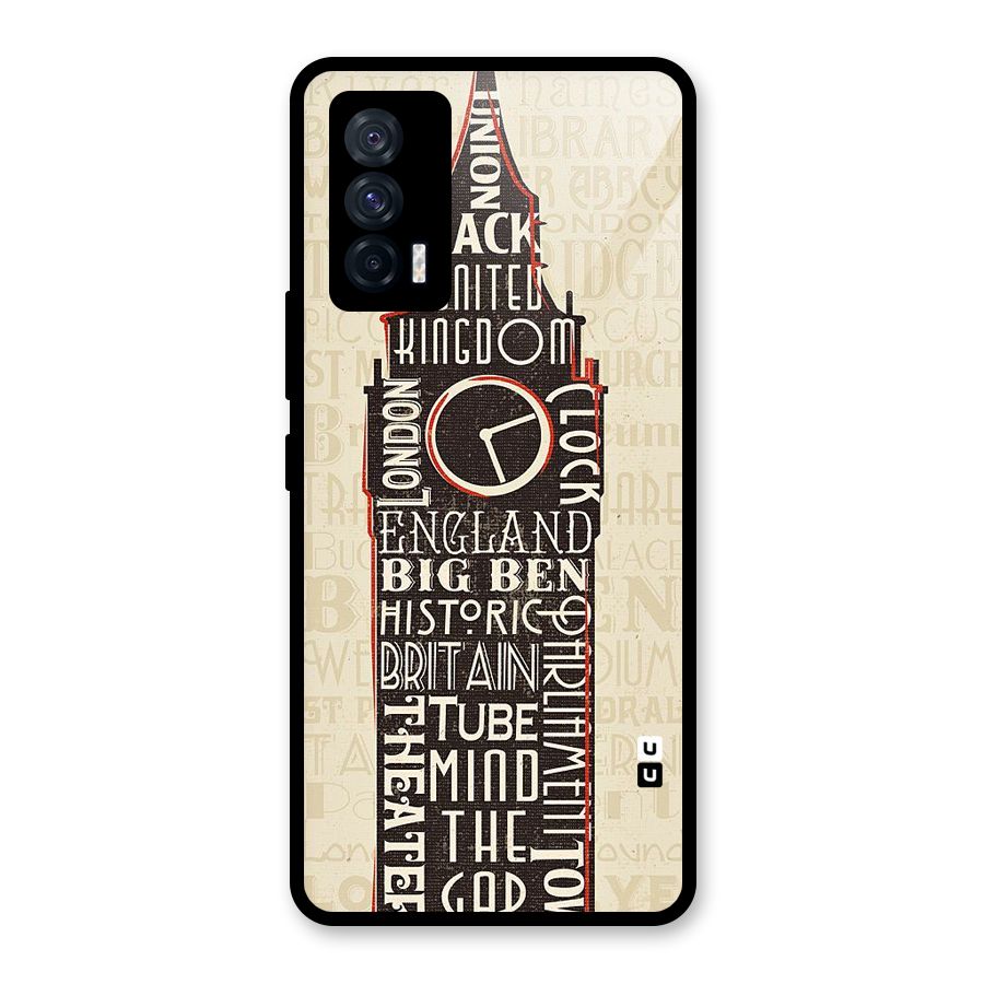 Cap City Design Glass Back Case for Vivo iQOO 7 5G