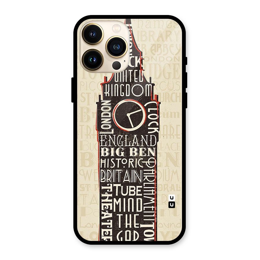 Cap City Design Glass Back Case for iPhone 13 Pro Max