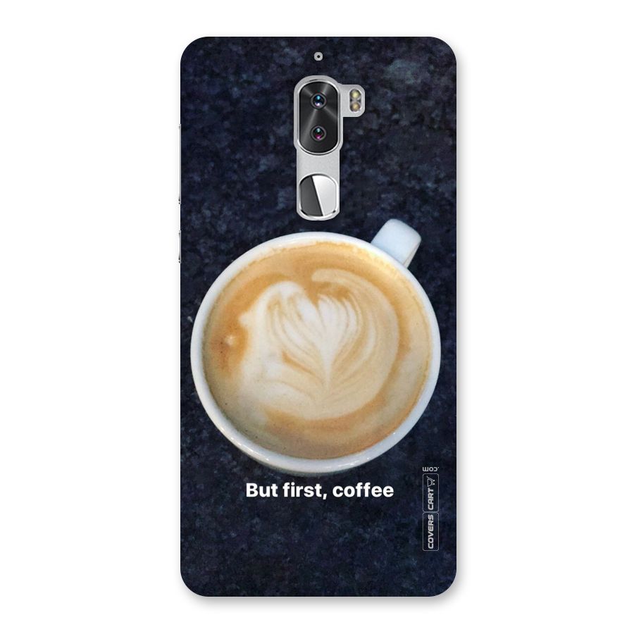 Cappuccino Coffee Back Case for Coolpad Cool 1