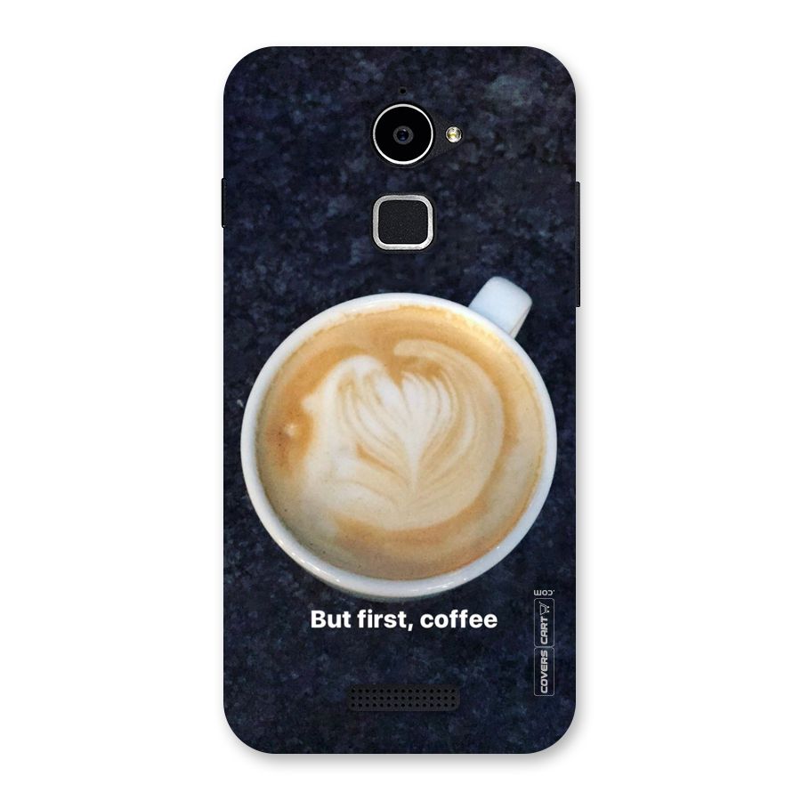Cappuccino Coffee Back Case for Coolpad Note 3 Lite