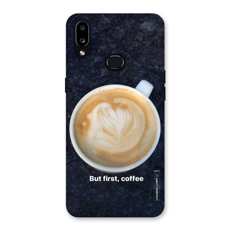 Cappuccino Coffee Back Case for Galaxy A10s