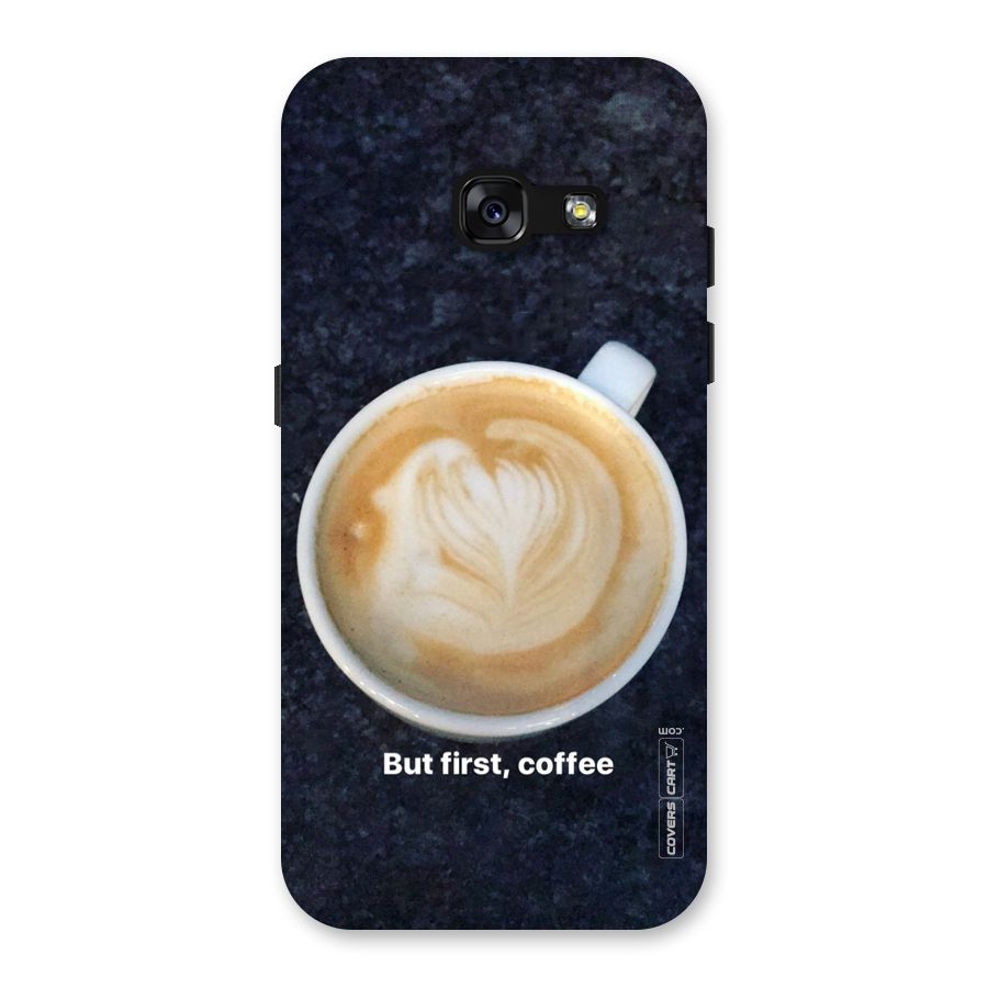 Cappuccino Coffee Back Case for Galaxy A3 (2017)