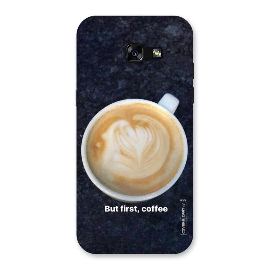 Cappuccino Coffee Back Case for Galaxy A5 2017