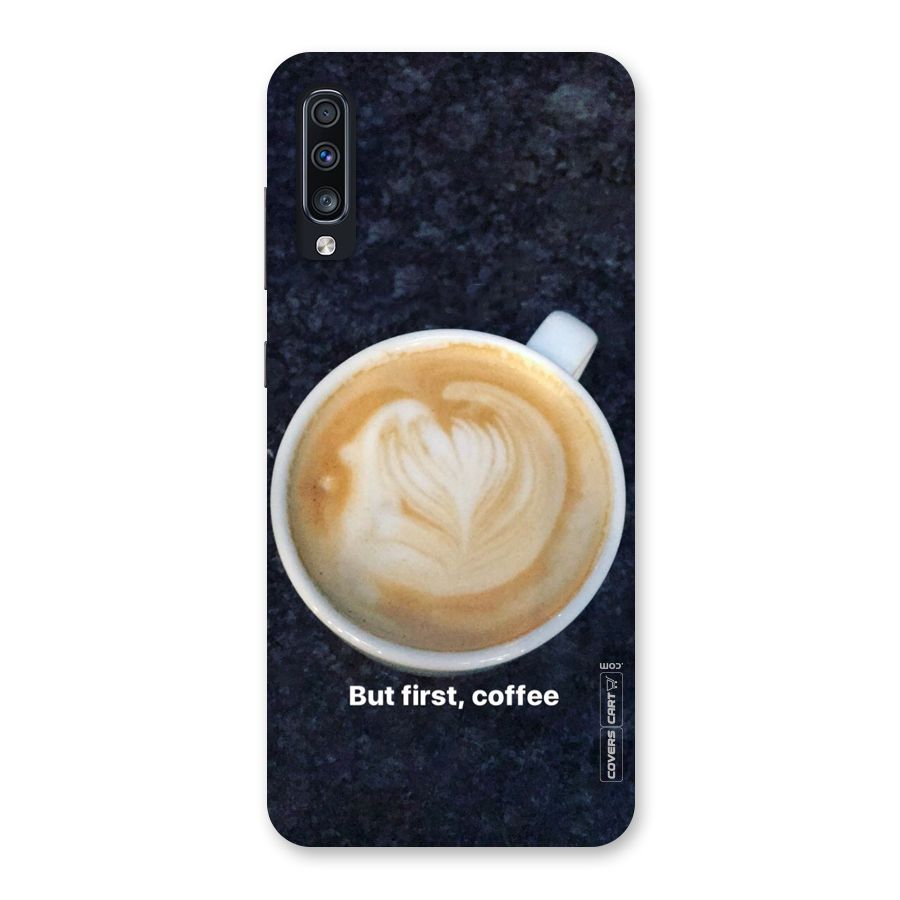 Cappuccino Coffee Back Case for Galaxy A70