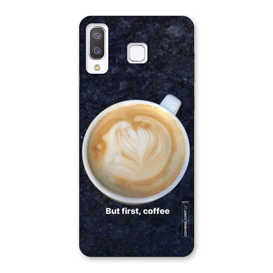 Cappuccino Coffee Back Case for Galaxy A8 Star