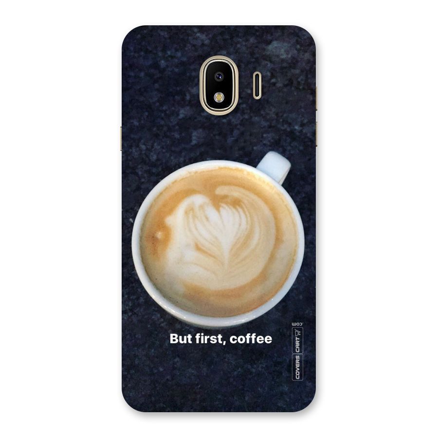 Cappuccino Coffee Back Case for Galaxy J4