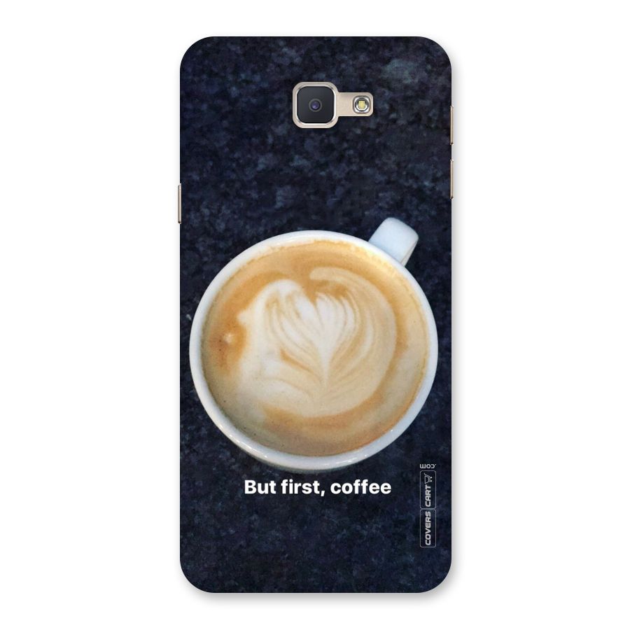 Cappuccino Coffee Back Case for Galaxy J5 Prime
