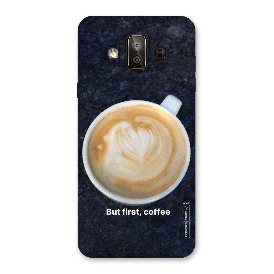 Cappuccino Coffee Back Case for Galaxy J7 Duo