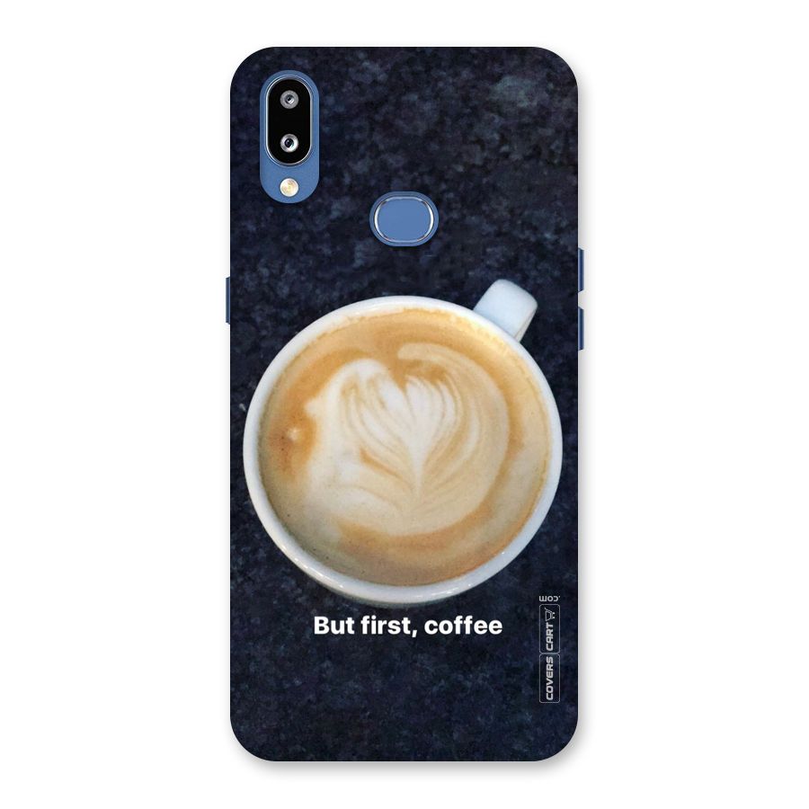 Cappuccino Coffee Back Case for Galaxy M01s
