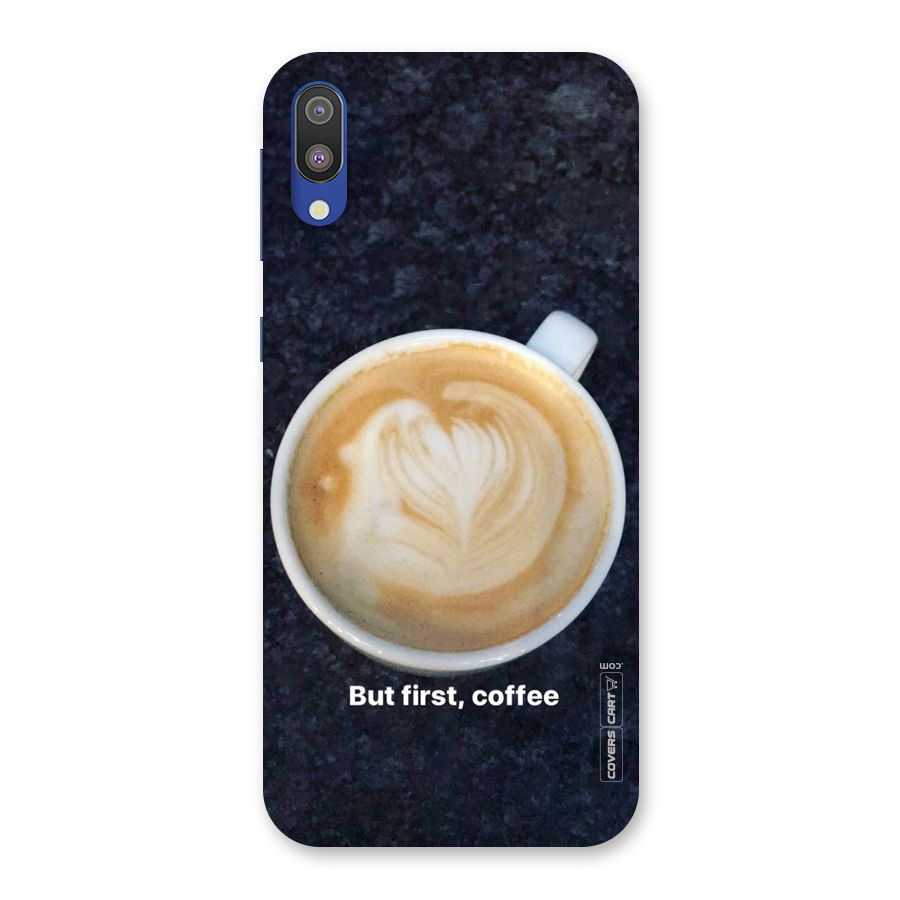 Cappuccino Coffee Back Case for Galaxy M10