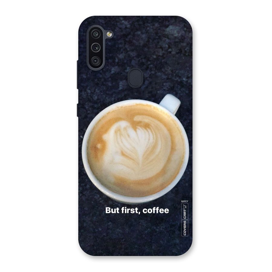 Cappuccino Coffee Back Case for Galaxy M11