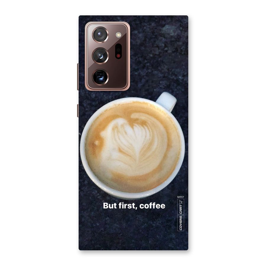 Cappuccino Coffee Back Case for Galaxy Note 20 Ultra