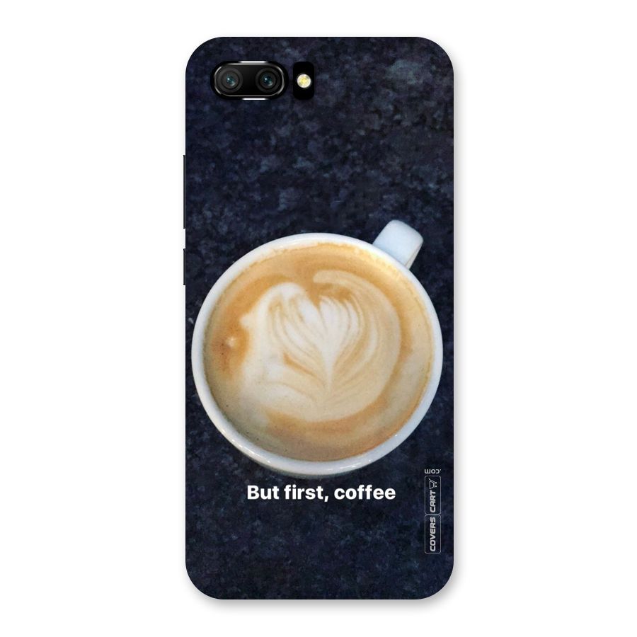 Cappuccino Coffee Back Case for Honor 10