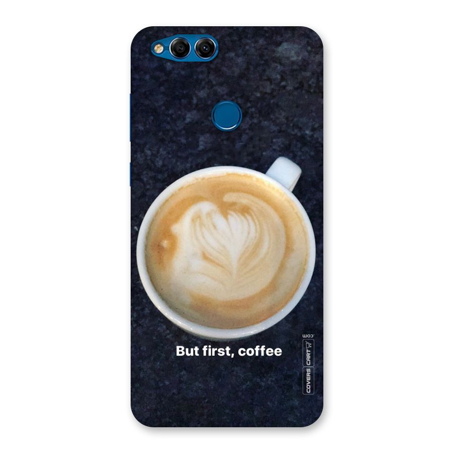 Cappuccino Coffee Back Case for Honor 7X