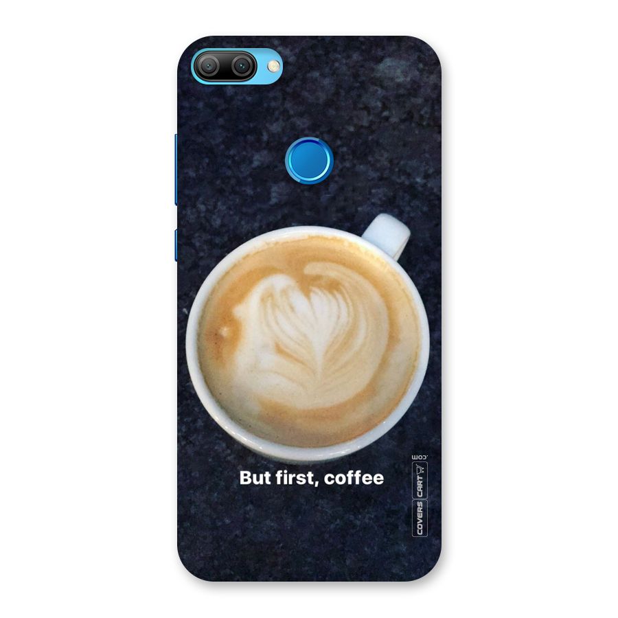 Cappuccino Coffee Back Case for Honor 9N