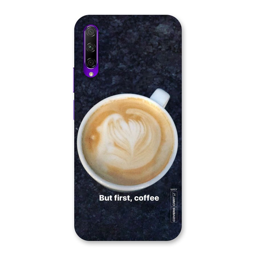 Cappuccino Coffee Back Case for Honor 9X Pro