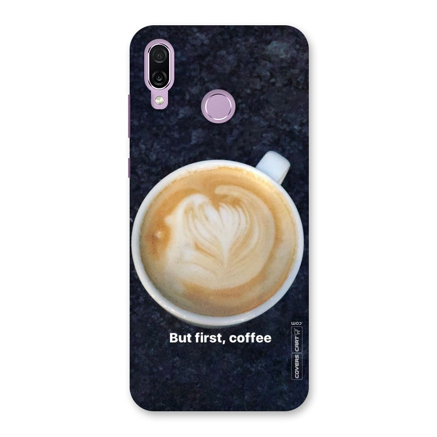 Cappuccino Coffee Back Case for Honor Play