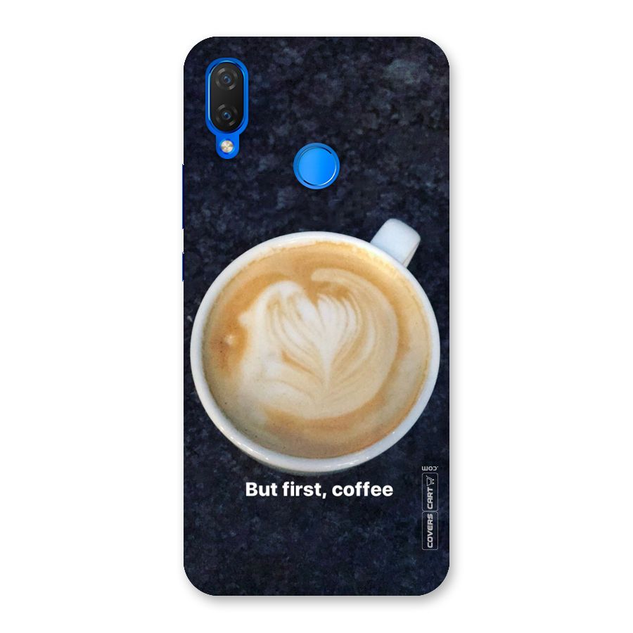 Cappuccino Coffee Back Case for Huawei P Smart+