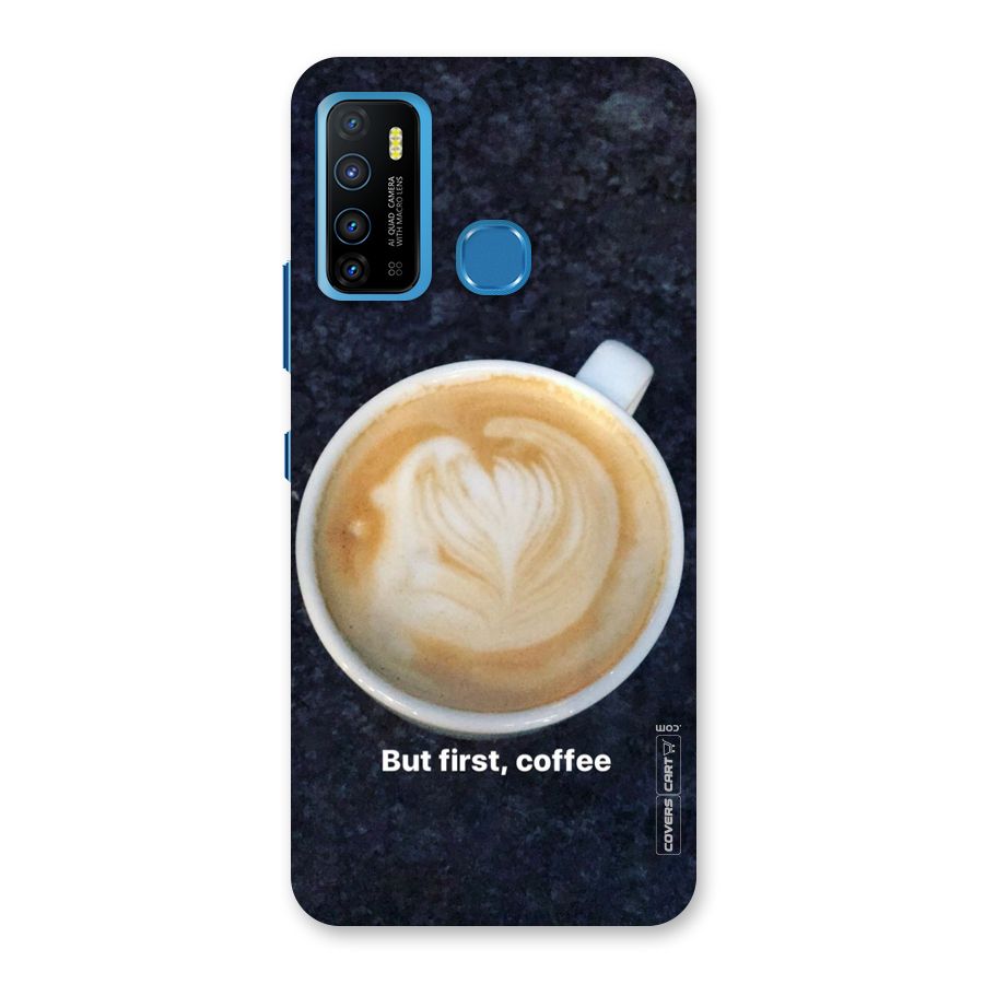 Cappuccino Coffee Back Case for Infinix Hot 9