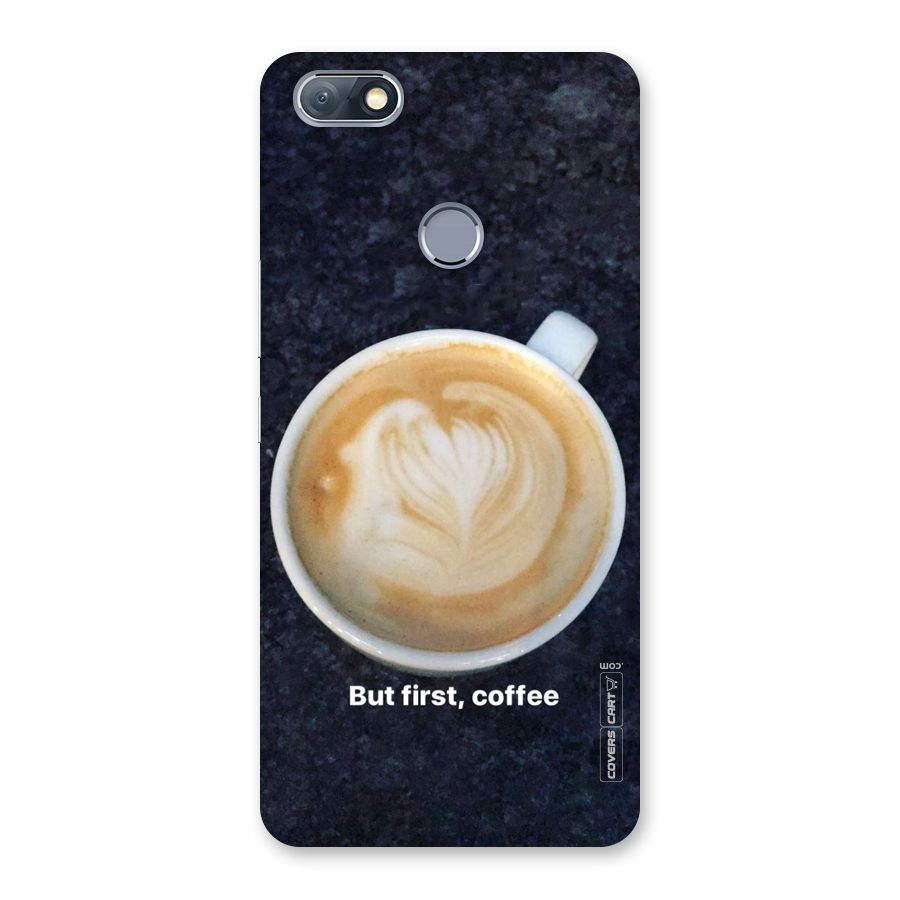 Cappuccino Coffee Back Case for Infinix Note 5