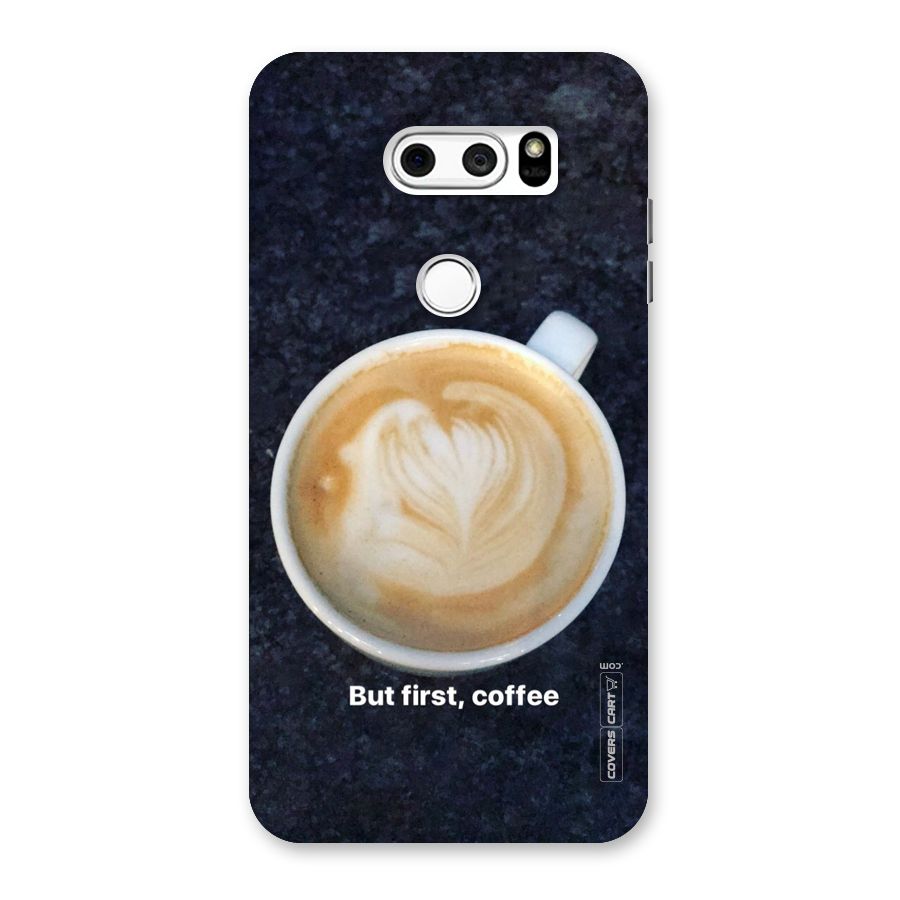 Cappuccino Coffee Back Case for LG V30
