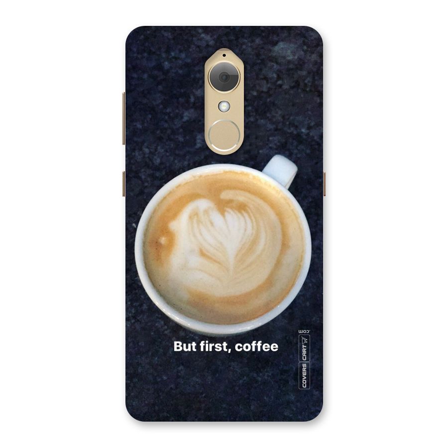 Cappuccino Coffee Back Case for Lenovo K8